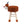 Animal Ottoman Stool - Polyester Upholstered Cute Deer Foot Stool