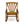 Outdoor Acacia Wood Rocking Chair with Retractable Foot Panel
