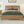 Modern Solid Wood King Size Platform Bed with Sturdy Wooden Slats Support