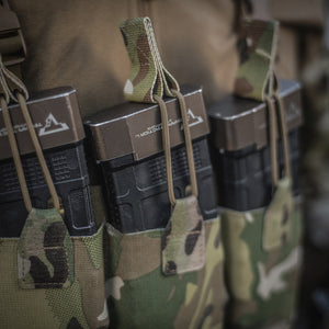 M-Tac Elastic Triple Mag Pouch Elite Laser Cut