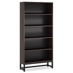 5 Tier Heavy Duty Bookshelf for Living Room