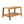 2-Piece Outdoor Teak Acacia Wood Conversation Set