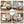 King Size Upholstered Platform Bed with Button Tufted Headboard