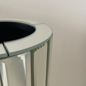29.92" Tall Floor Vase Mirrored
