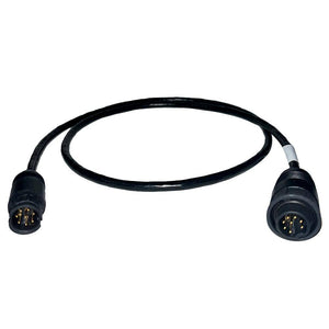 Echonautics 1M Adapter Cable w/Male 8-Pin Black Box Connector f/Echonautics 300W, 600W 1kW Transducers - TRAPSKI