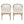 Outdoor Dining Chairs Set of 2, Acacia Wood Patio Chairs