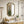 Gold Irregular Beaded Metal Framed Wall Mirror - Large