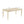 Amonia - 5 Piece Dining Set, Turned-Leg Dining Table With 4 Tufted Chairs - Beige Brown
