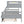 Bunk Bed With Ladder And Safety Guardrail