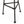 Petrichor Outdoor Side Table with Tempered Glass and Steel Frame