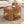 Vibe Haus Farmhouse Round Lift Top Coffee Table with Hidden Storage