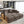 Deep Seat Convertible Sofa With Soft Pillows And Ottomans