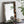 Antique Rectangle Mirror with Floral Accents