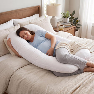 U-Shape Pregnancy Body Pillow - 100% Premium