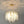 6-Light Chandelier Crystal Ceiling Lamp in Gold