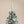 HOMCOM 7.5' Tall Unlit Snow-Flocked Slim Artificial Christmas Tree