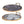 S/2 Round Decorative Tray with Abstract Marbled Design