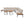 Modern Outdoor Sectional Sofa Set With Nesting Coffee Tables