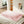 Modern Floor Sofa With 2 Pillows, Convertible Twin Size Folding Mattress For Living Room