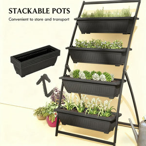 4-Tier Vertical Raised Garden Planter