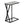 Accent Table C-Shaped - Contemporary Modern