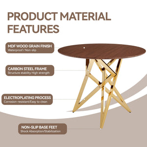 37 Inch Round Dining Table