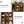 5 Tier Farmhouse Arched Bookcase For Living Room - Rustic Brown