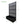Rhombus Black Metal Planter Raised Garden Bed with Trellis