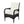 2-Piece Liberatore Dining Chairs with Beige Cushions