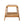 2-Piece Outdoor Teak Acacia Wood Conversation Set