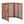 3 Panel Outdoor Wooden Air Conditioner Fence