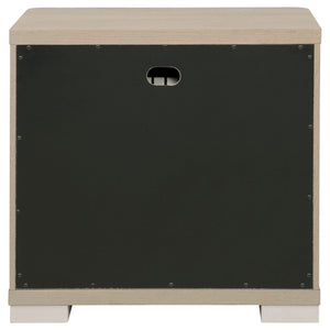 Mirador - 2 Drawer Nightstand Bedside Table - Natural