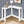 Corner Accent Console Table for Entryway