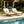 Light Teak Acacia Wood Chaise Lounge Set: 1 Frame + 1 Cushion