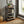 Itzel Antique Bookshelf - Gray / Oak