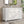 Bathroom Vanity With Double Sinks, 3 Drawers & 4 Doors - White