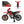 Kids 6V Electric Ride-On Motorcycle With Training Wheels, Battery-Powered, Red