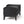 Oregon - Storage Ottoman Bench With Tray - Distressed Black