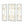 Metal Decorative Wall Art With Frame, Wall Decor For Living Room (Set of 3) - Gold