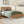 Modern Solid Wood King Size Platform Bed with Sturdy Wooden Slats Support