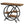 4 Tier Entryway Console Table With Geometric Circle Frame & Storage Shelves - Rustic Brown