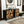 Distressed Storage Cabinet with Honeycomb Pattern
