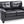 Stylish Loveseat With Padded Arms