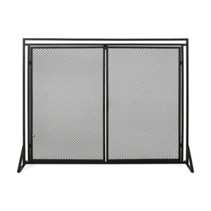 Samantha Iron Fireplace Screen 2 Door Design