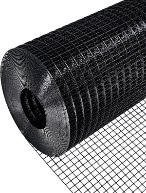 Black Hardware Cloth 5 ft × 100 ft, 19 Gauge 1/2 Inch