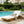 Acacia Wood Chaise Lounge with Cushion