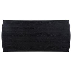 Mason - Removable Extension Leaf Dining Table - Black