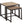Nesting Table, Space-Saving Design Transitional (Set of 2)