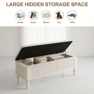Multi Functional Storage Ottoman Bench