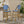Outdoor PE Rattan French Barstool Set